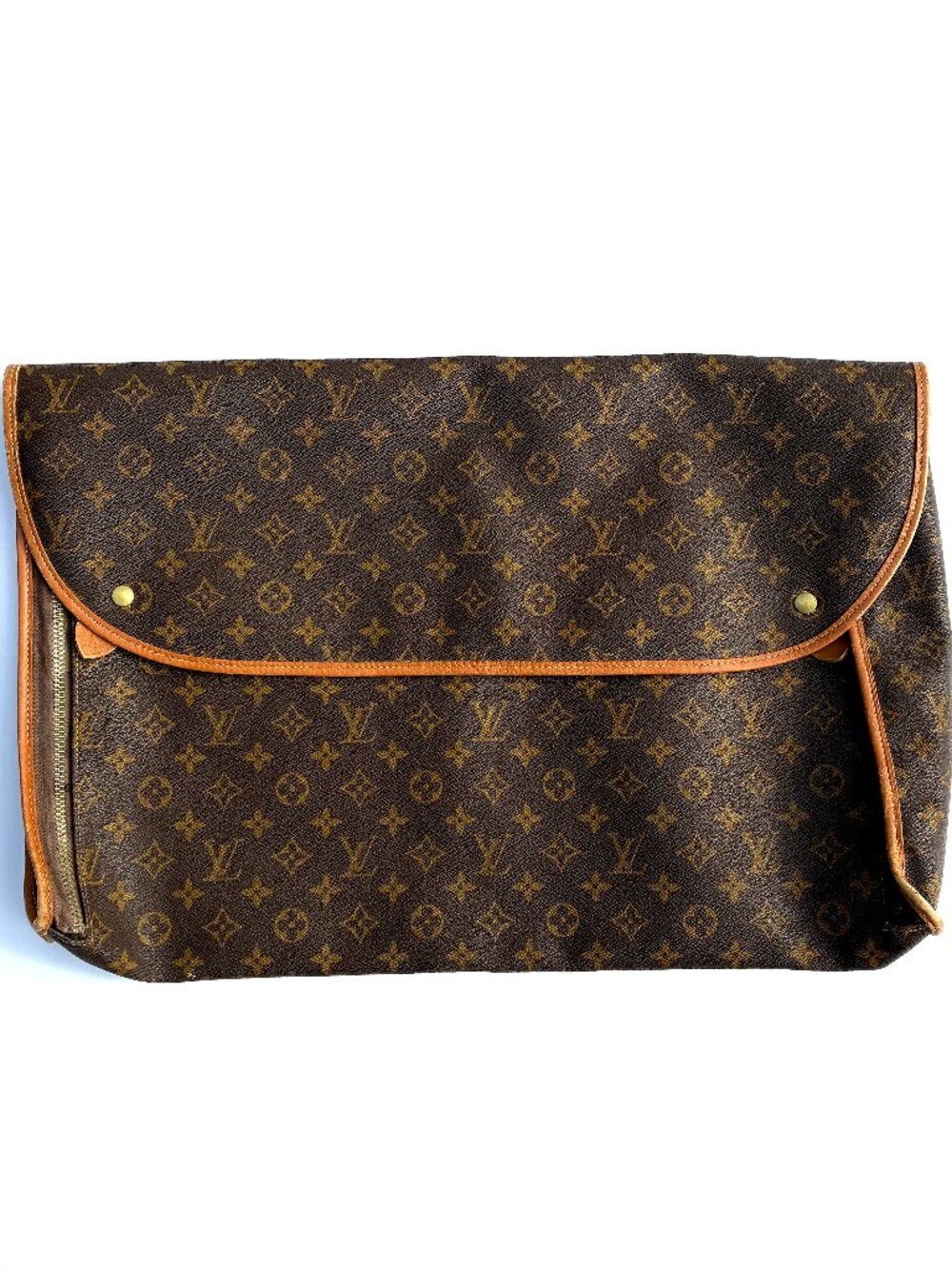 VTG Louis Vuitton Monogram Luggage Garment Bag Suitcase Insert 70s, France
